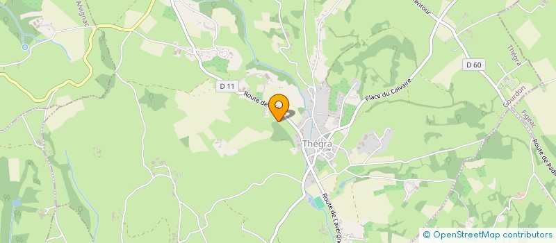 localisation de l'entreprise MADAME ANGELIQUE RATINON  THEGRA