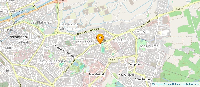 localisation de l'entreprise MADAME ANGELIQUE RAUFLET à PERPIGNAN