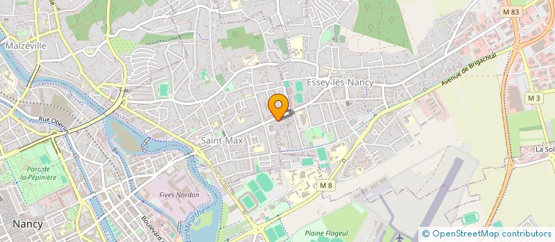 localisation de l'entreprise MADAME ANGELIQUE REBEL  SAINT MAX