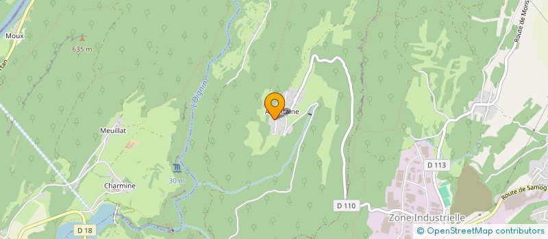 localisation de l'entreprise MADAME ANGELIQUE REFFAY  SAMOGNAT