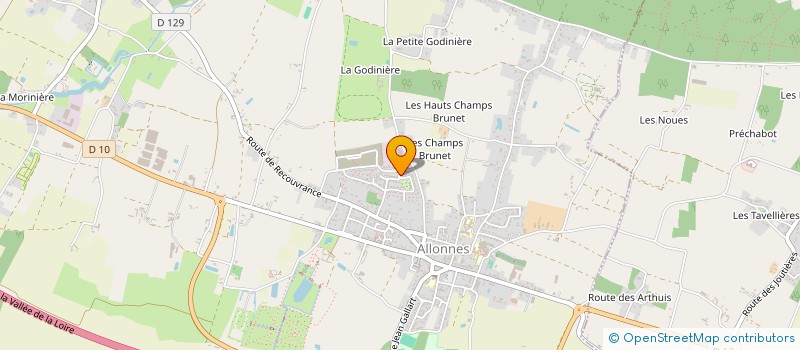 localisation de l'entreprise MADAME ANGELIQUE RENOU à ALLONNES