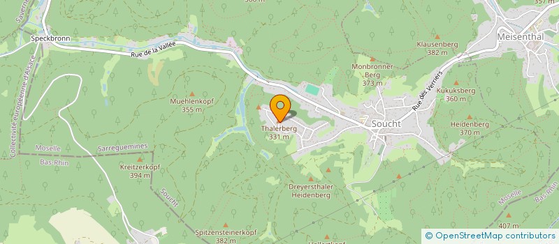 localisation de l'entreprise MADAME ANGELIQUE RIMLINGER  SOUCHT