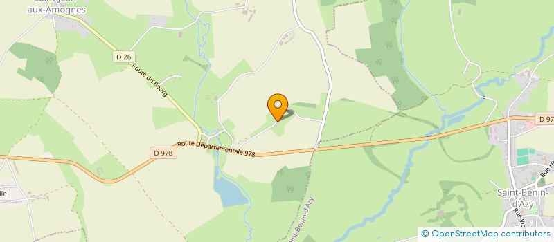 localisation de l'entreprise MADAME ANGELIQUE RIOTTE  ST-JEAN-AUX-AMOGNES