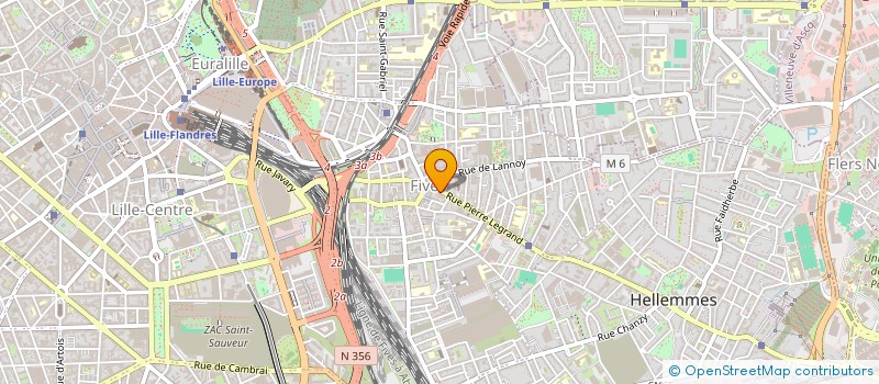 localisation de l'entreprise MADAME ANGELIQUE ROBIN  LILLE