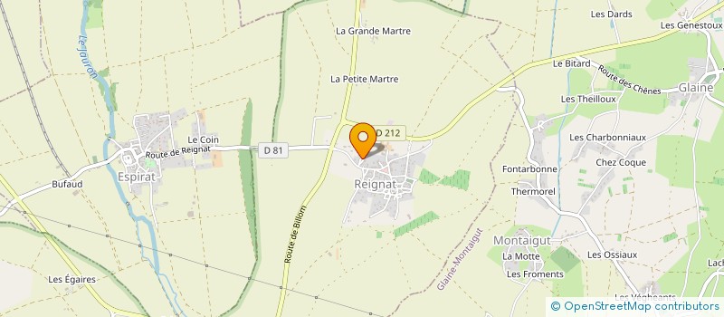 localisation de l'entreprise MADAME ANGELIQUE ROLLERY à BONGHEAT
