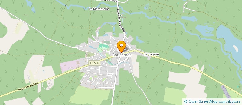 localisation de l'entreprise MADAME ANGELIQUE ROSENDO  SOUESMES