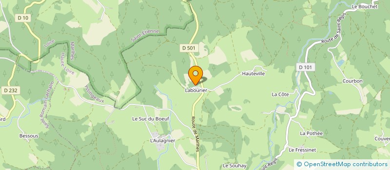 localisation de l'entreprise MADAME ANGELIQUE ROURE  RIOTORD