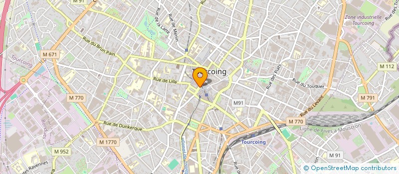 localisation de l'entreprise MADAME ANGELIQUE ROUSSEAU  COMINES