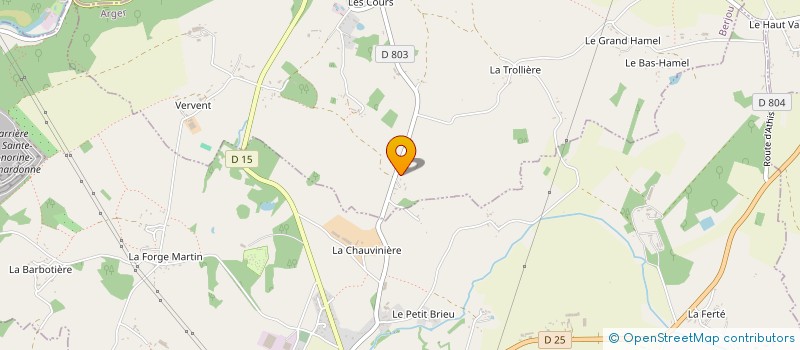 localisation de l'entreprise MADAME ANGELIQUE ROUSSEL à BERJOU