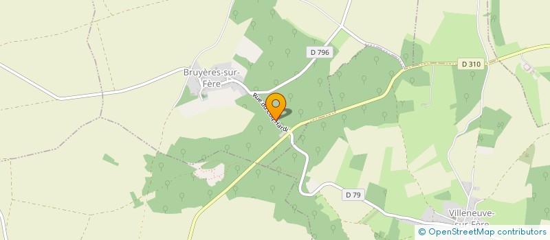 localisation de l'entreprise MADAME ANGELIQUE ROUSSELLE  BRUYERES-SUR-FERE