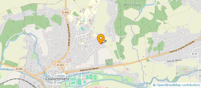 localisation de l'entreprise MADAME ANGELIQUE RUELLAN à COULOMMIERS