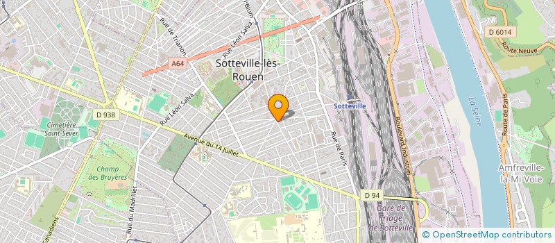 localisation de l'entreprise MADAME ANGELIQUE RUSSO à SOTTEVILLE-LES-ROUEN