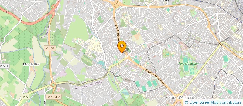 localisation de l'entreprise MADAME ANGELIQUE SALASC à MONTPELLIER