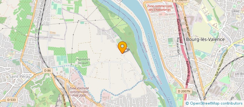 localisation de l'entreprise MADAME ANGELIQUE SALMERON  SAINT-PERAY