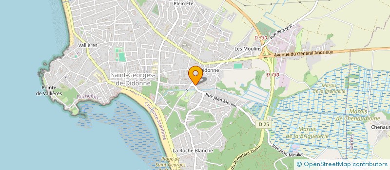 localisation de l'entreprise MADAME ANGELIQUE SAUBESTY  SAINT-GEORGES-DE-DIDONNE