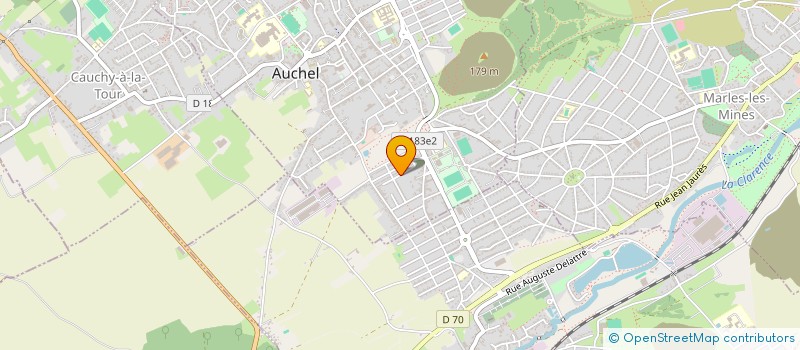 localisation de l'entreprise MADAME ANGELIQUE SAUNIER  AUCHEL