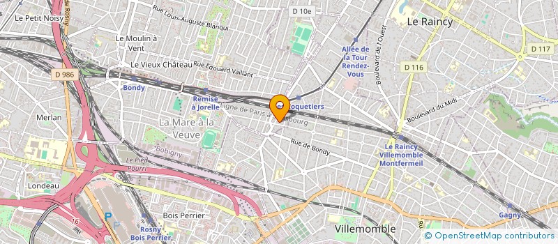 localisation de l'entreprise MADAME ANGELIQUE SAVALLI à VILLEMOMBLE