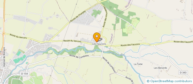 localisation de l'entreprise MADAME ANGELIQUE SAVATIER à CHABEUIL