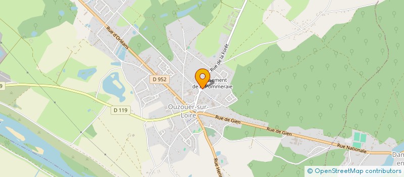 localisation de l'entreprise MADAME ANGELIQUE SCHINKEL  OUZOUER-SUR-LOIRE