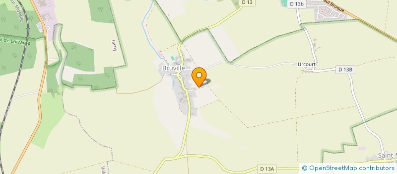 localisation de l'entreprise MADAME ANGELIQUE SCHWARTZ  BRUVILLE