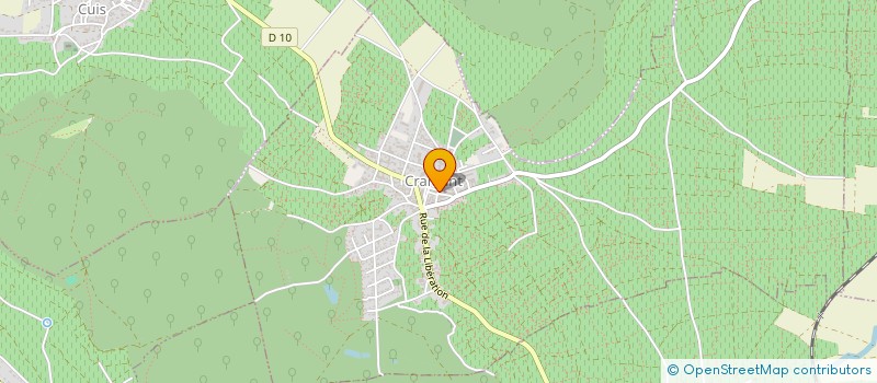 localisation de l'entreprise MADAME ANGELIQUE SELINGER à CRAMANT