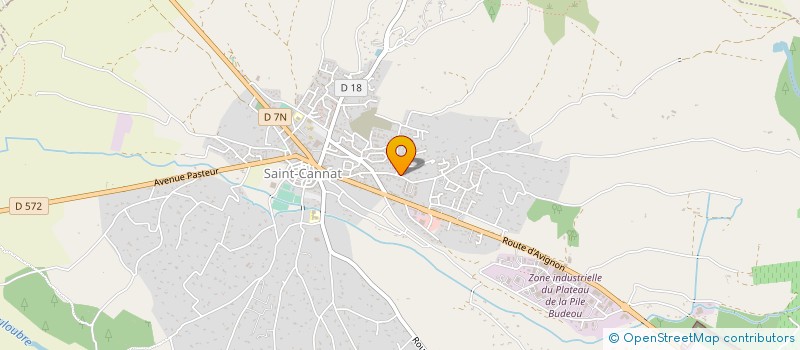 localisation de l'entreprise MADAME ANGELIQUE SERRA à SAINT-CANNAT