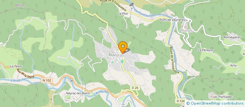 localisation de l'entreprise MADAME ANGELIQUE SERRA  JAUJAC