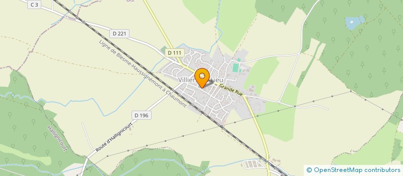 localisation de l'entreprise MADAME ANGELIQUE SERVAIS à VILLIERS-EN-LIEU