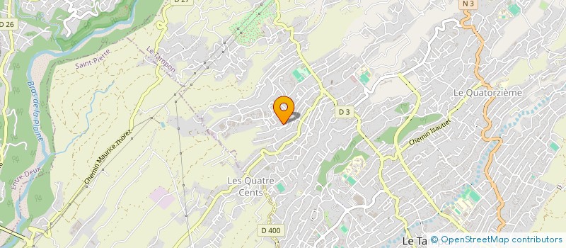 localisation de l'entreprise MADAME ANGELIQUE SERVEAU  LE TAMPON