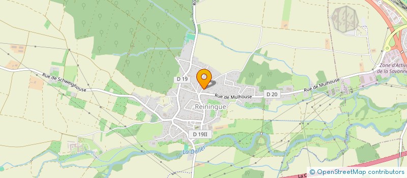 localisation de l'entreprise MADAME ANGELIQUE SIMART  REININGUE