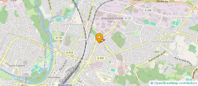 localisation de l'entreprise MADAME ANGELIQUE SOETE à ANGOULEME