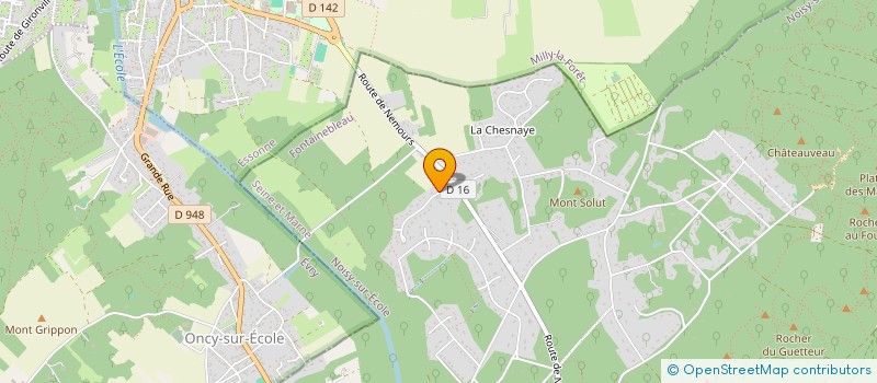 localisation de l'entreprise MADAME ANGELIQUE SOSSON  NOISY-SUR-ECOLE