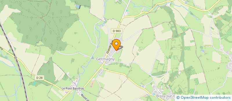 localisation de l'entreprise MADAME ANGELIQUE SOULIE  GERMAGNY