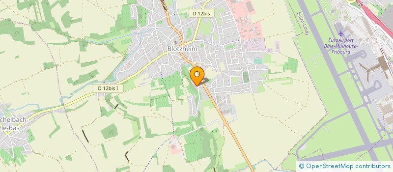 localisation de l'entreprise MADAME ANGELIQUE SOULIGNAC  BLOTZHEIM