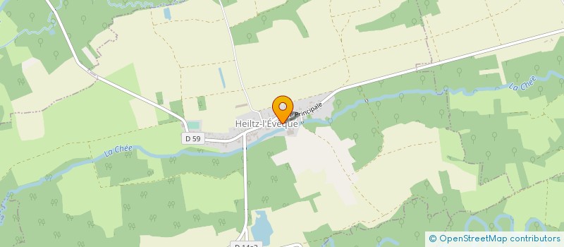 localisation de l'entreprise MADAME ANGELIQUE SOUPART  HEILTZ-L'EVEQUE