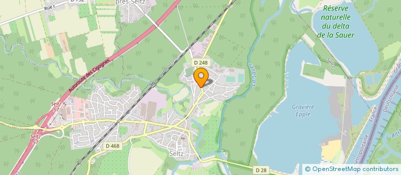 localisation de l'entreprise MADAME ANGELIQUE STEINMANN  TRIMBACH