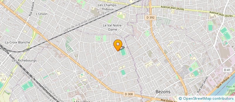 localisation de l'entreprise MADAME ANGELIQUE STEPHAN à HOUILLES