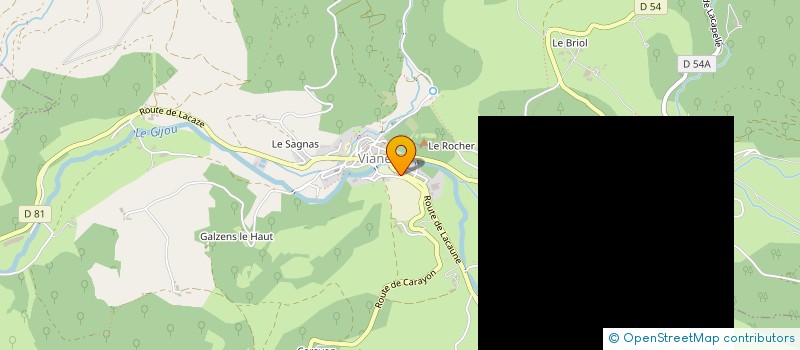 localisation de l'entreprise MADAME ANGELIQUE STISI  SAINT-SALVI-DE-CARCAVES