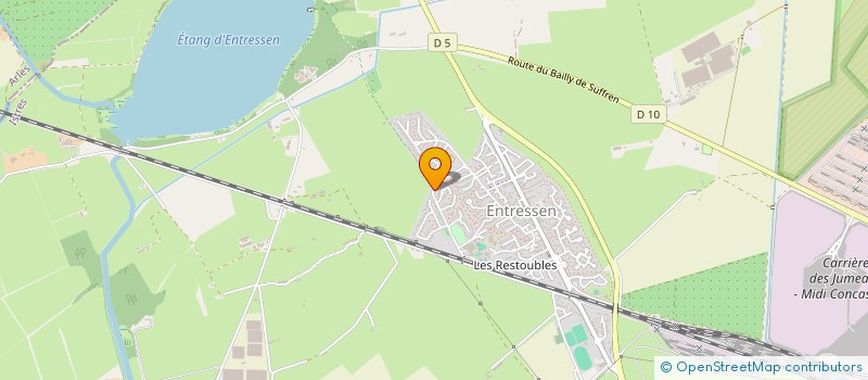 localisation de l'entreprise MADAME ANGELIQUE STRAEBLER  ISTRES