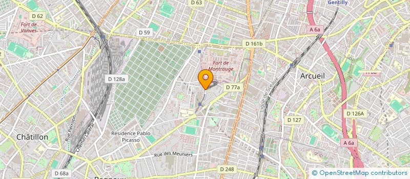 localisation de l'entreprise MADAME ANGELIQUE SYDA à BAGNEUX