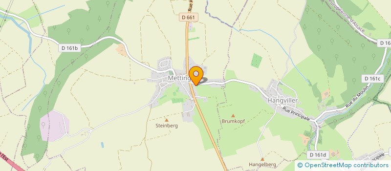 localisation de l'entreprise MADAME ANGELIQUE SZYMANSKI  METTING