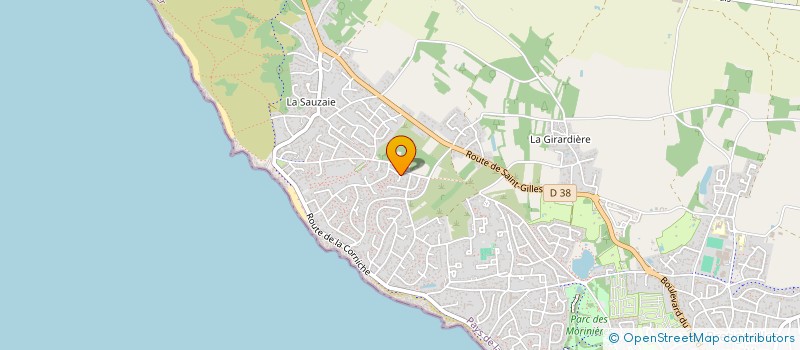 localisation de l'entreprise MADAME ANGELIQUE TARAUD  BRETIGNOLLES-SUR-MER