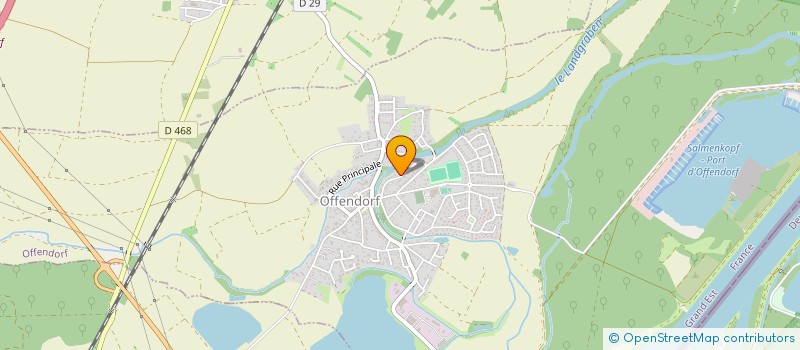 localisation de l'entreprise MADAME ANGELIQUE TARTELET  OFFENDORF