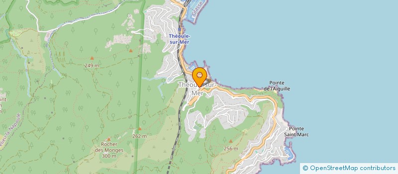 localisation de l'entreprise MADAME ANGELIQUE TAUPIN à THEOULE-SUR-MER