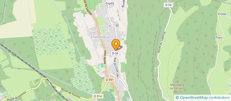 localisation de l'entreprise MADAME ANGELIQUE THOMAS  RUFFIEUX