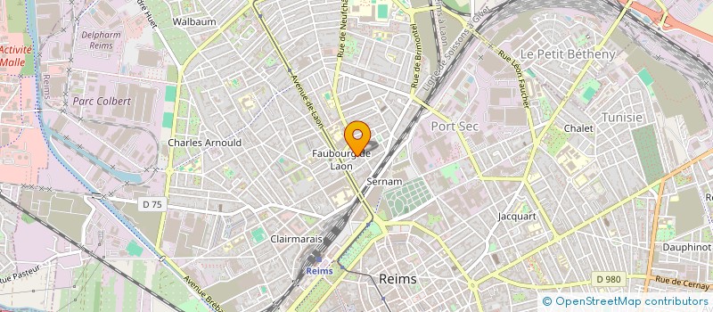 localisation de l'entreprise MADAME ANGELIQUE TITRAN  REIMS