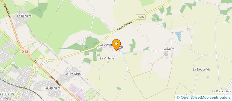 localisation de l'entreprise MADAME ANGELIQUE TONY  PORNIC