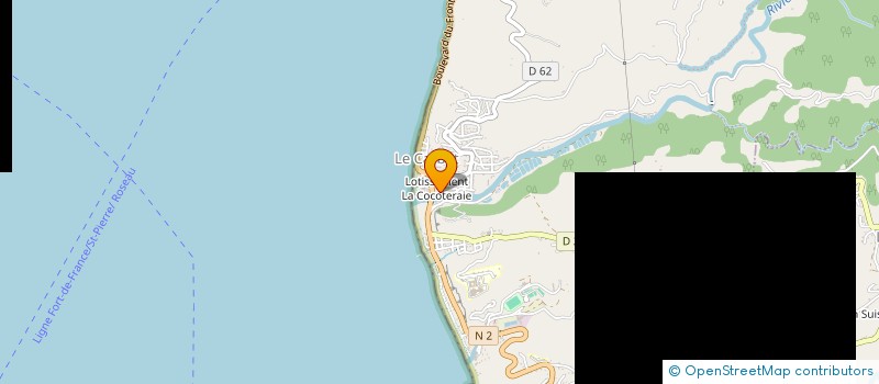 localisation de l'entreprise MADAME ANGELIQUE TRUC  LE CARBET