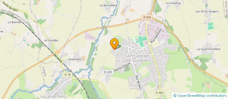 localisation de l'entreprise MADAME ANGELIQUE TURGOT à SAINT-GEORGES-DES-GROSEILLERS