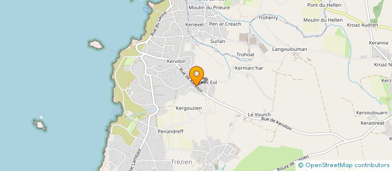 localisation de l'entreprise MADAME ANGELIQUE ULVOAS ULVOAS  PLOUARZEL